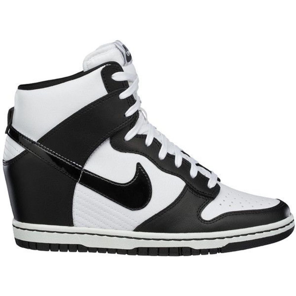 NWOT Black White Nike Sky Hi Wedge Sneaker